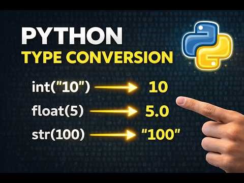 Python Type Conversion 1 in 5 minutes #python #learnpython #coding #beginnerfriendly