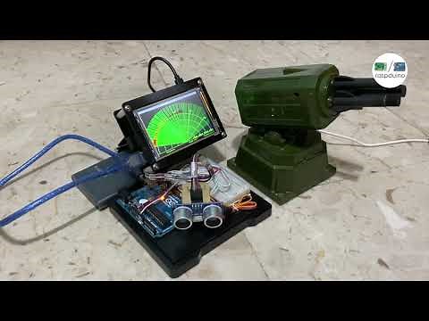 Arduino Missile Defense Radar System Mk.I in ACTION