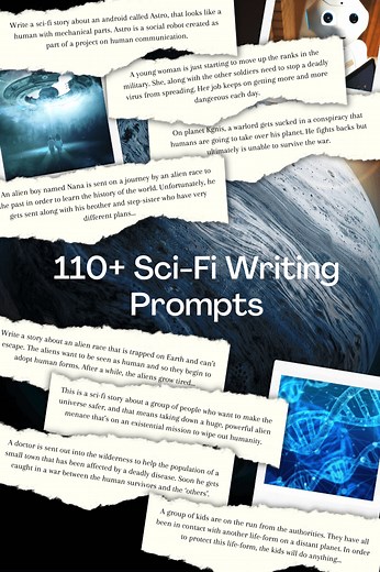 110  Sci-Fi Writing Prompts (  Generator) | Imagine Forest