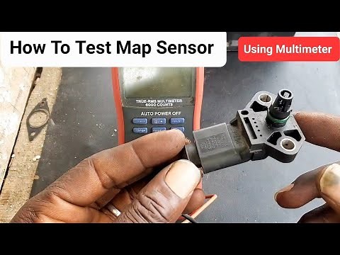how to test MAP sensor using Multimeter 🔥