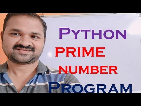 Prime Number Program in Python || Check whether given number is prime number or not || Programming