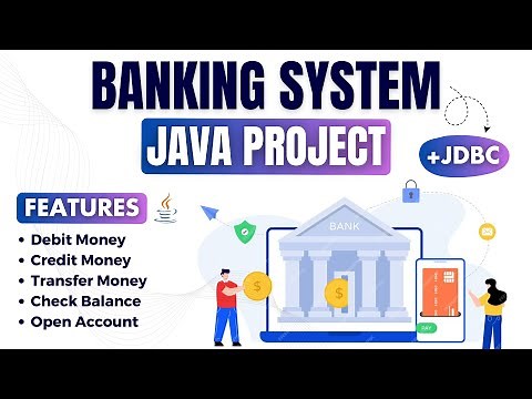 Banking 🏦 System in Java JDBC - Java Project 🔥for beginners with source code