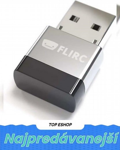 Univerzálny ovládač FLIRC USB (2. generácie) pre multimediálne centrá, set-top boxy a PC