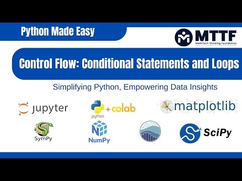 Lecture 4 Control Flow Conditional Statements and Loops | Python Basics | Data Science | AI | ML