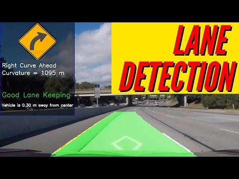 Lane Detection - Python OpenCV Project - with code