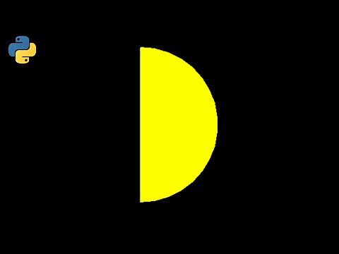 Python Turtle - Semi Circle Tutorial