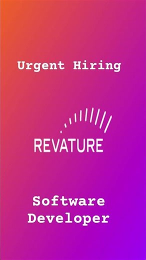 Full Stack Developer Jobs for Freshers | React Python MongoDB | Revature Hiring #hiring #btech