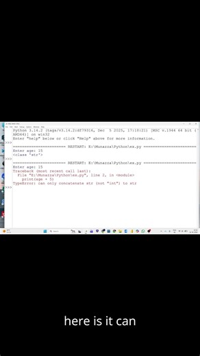 Why input() always gives STRING in Python