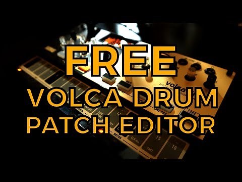 Synthmata: Free Volca Drum Patch Editor and Kit Sharing System!