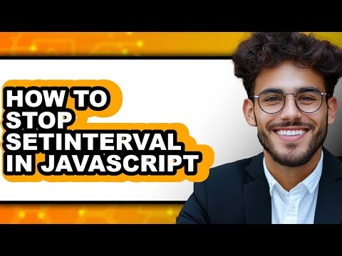How to Stop Setinterval in Javascript (easy Method)