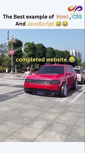 Best example of html css javascript code with harry #html #css #javascript #oppu #logo #htmlmarkup