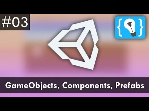 Unity Tutorial Deutsch / German #3 - GameObjects, Components und Prefabs