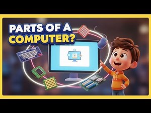 Parts of a Computer Explained | Computer Basics for Students | Monitor, CPU, RAM, Mouse, Keyboard