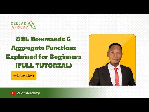 SQL COMMANDS AND AGGREGATE FUNCTIONS