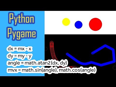 How to make a sprite follow your mouse cursor || Pygame