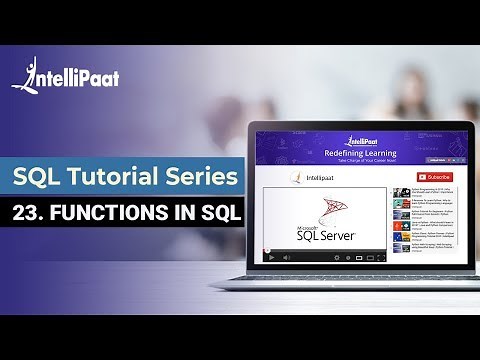 Functions in SQL | SQL Functions With Examples | SQL Basic Functions | Intellipaat