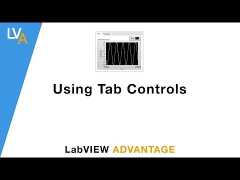 How to Use Tab Control - LabVIEW