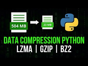 Data Compression Algorithms in Python