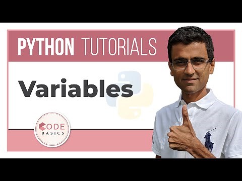 Python Tutorial - 2. Variables