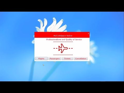 Airline Management System Using Java Swing and MySql