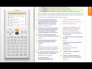 Cahier SNT avec @NumWorks
