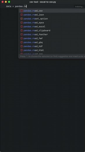 Python Script: Converting Excel to CSV with Python Pandas!