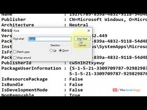 How to reinstall Apps in Windows 10 using Powershell