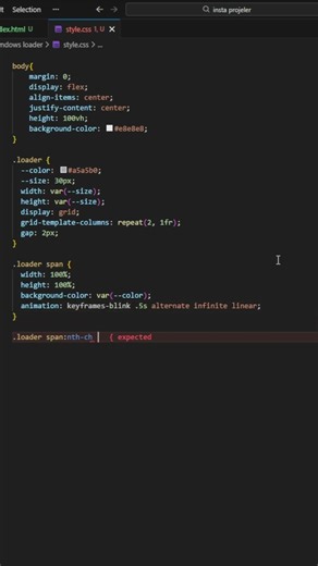 How to Make Windows Loader Animation #coding #html #htmlcss #tutorial #tutorials #frontend