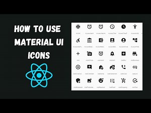 How to use Material UI Icons in React Js