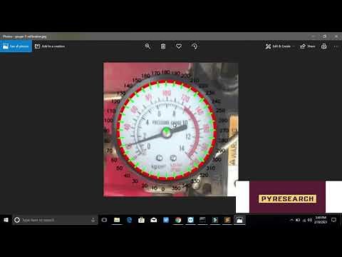 Analogue Gauge Reader using Computer Vision