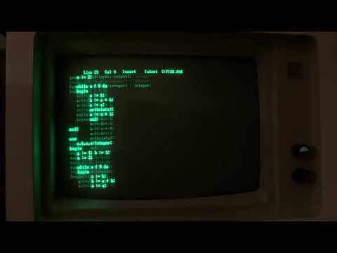 Old Developer tools - Turbo Pascal
