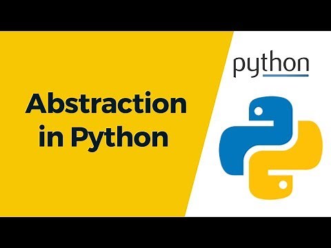 Python Tutorial 25 - Abstraction in Python