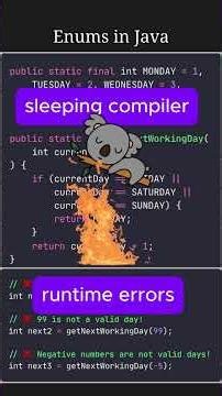 Java Enums vs int Constants (You're Doing It Wrong) #k5kc #java #coding #javainterviewquestions