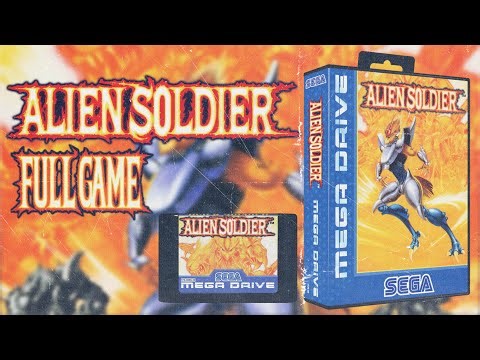 Alien Soldier – Mega Drive Longplay | Boss-Rush Masterclass