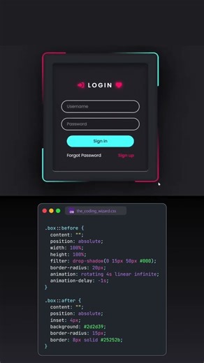 Login Form with Show/Hide Password 🔐 | HTML CSS JavaScript | Free Source Code 💻
