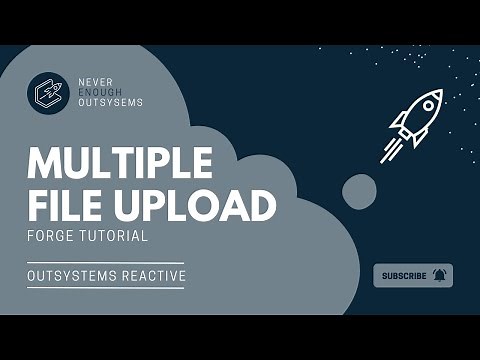 Multiple File Upload in OutSystems Reactive