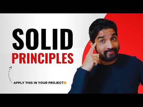 SOLID Principles in One Video 🔥 | Clean Code & OOP Design Simplified for Developers