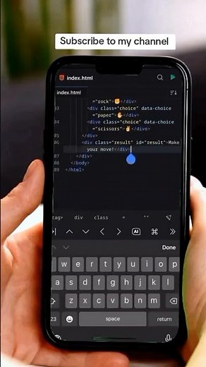 Rock Paper Scissors Game in HTML, CSS & JavaScript (Full Tutorial)