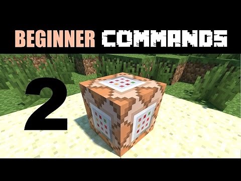 Beginner Command Block Tutorial Part 2 - The /setblock Command and Information About Commands