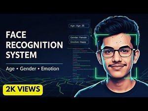 Face Recognition Using Python and Deep Learning | Age, Gender, Emotion Detection System 2025 #ml