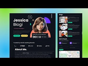 How to Make Portfolio Website In HTML CSS & JavaScript | HTML CSS Website