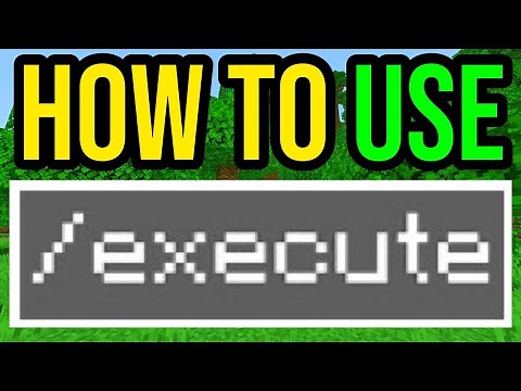 How To Use The NEW /Execute Command In Minecraft Bedrock