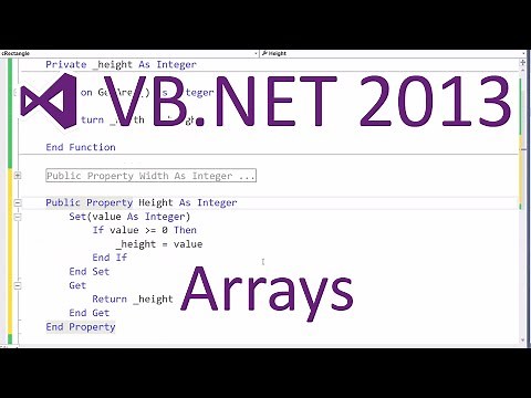 VB.NET 2013 - Arrays