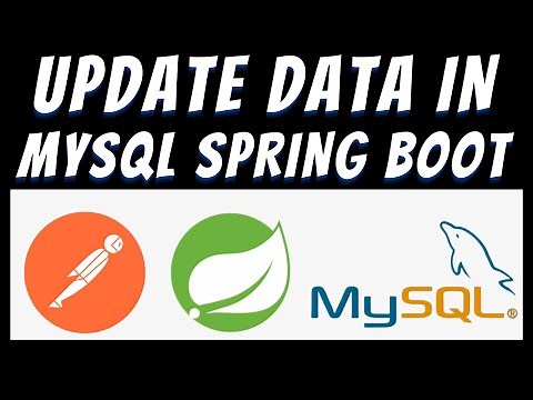 UPDATE data in Mysql database using Spring Boot and Postman tutorial | REST API