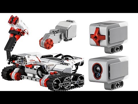 Lego Mindstorms Ev3 Scratch Tutorial - Building and Programming Basics (Motors and Sensors)