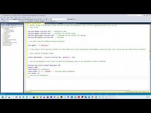 How to take All databases backup in single script