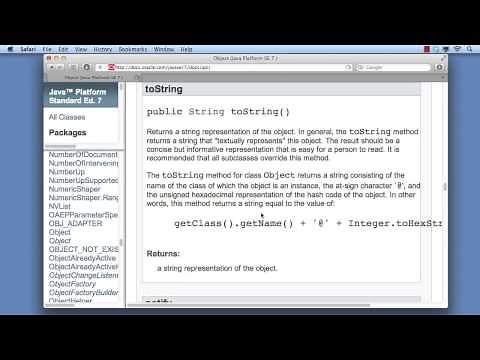 Chapter 9: VN 9.2 Inherited methods of the Object class