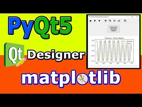 PyQt5 Matplotlib Qt Designer