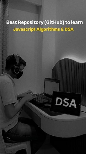 Best GitHub Repository to Learn JavaScript Algorithms & DSA 🚀 #javascript #webdevelopment