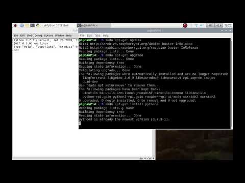 How to install Python3 and Python IDLE on your Raspberry Pi Raspbian, Raspberry Pi OS or Linux.